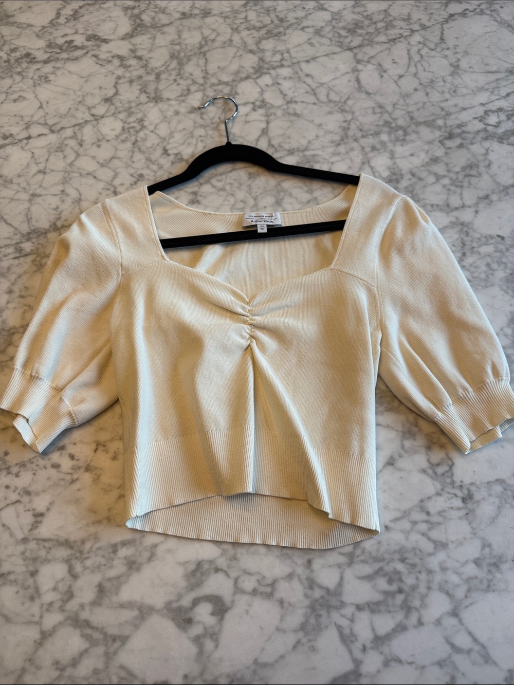 & Other Stories Cropped Blouse